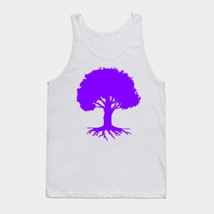 Tree,Well Rooted-Purple Version Tank Top